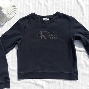 Vintage navy Calvin Klein Jeans sweatshirt